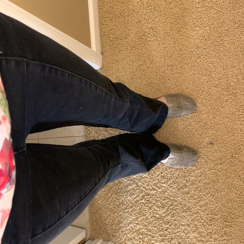Free People We the Free Penny Pull-On Flare Jeans Size 27 - Picture 8 of 8